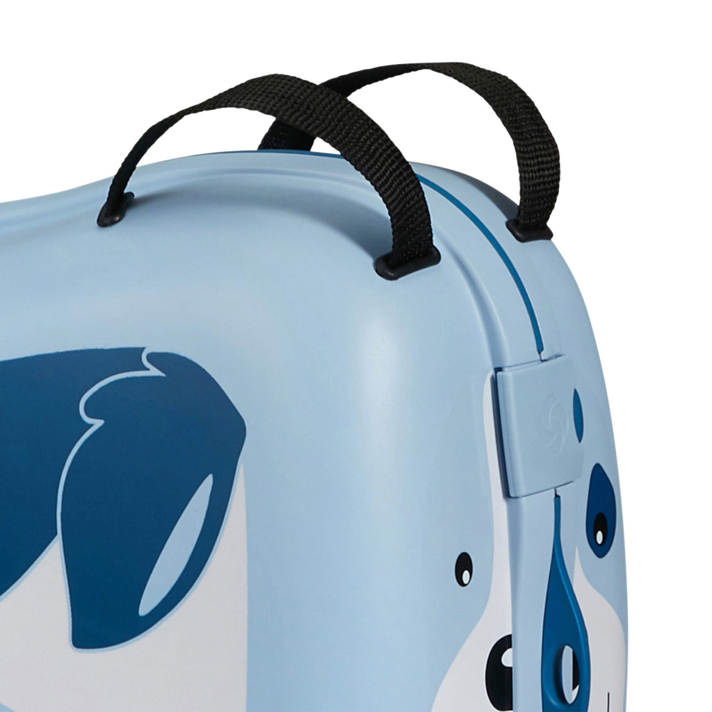 Samsonite Dream Rider Ride-On Suitcase in the color Puppy.