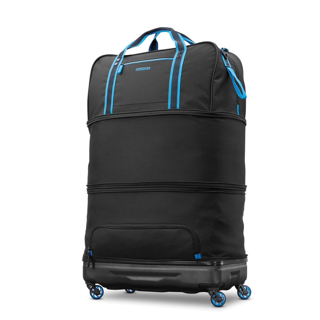 American Tourister EXO Hybrid Duffle in the color Black/Blue.