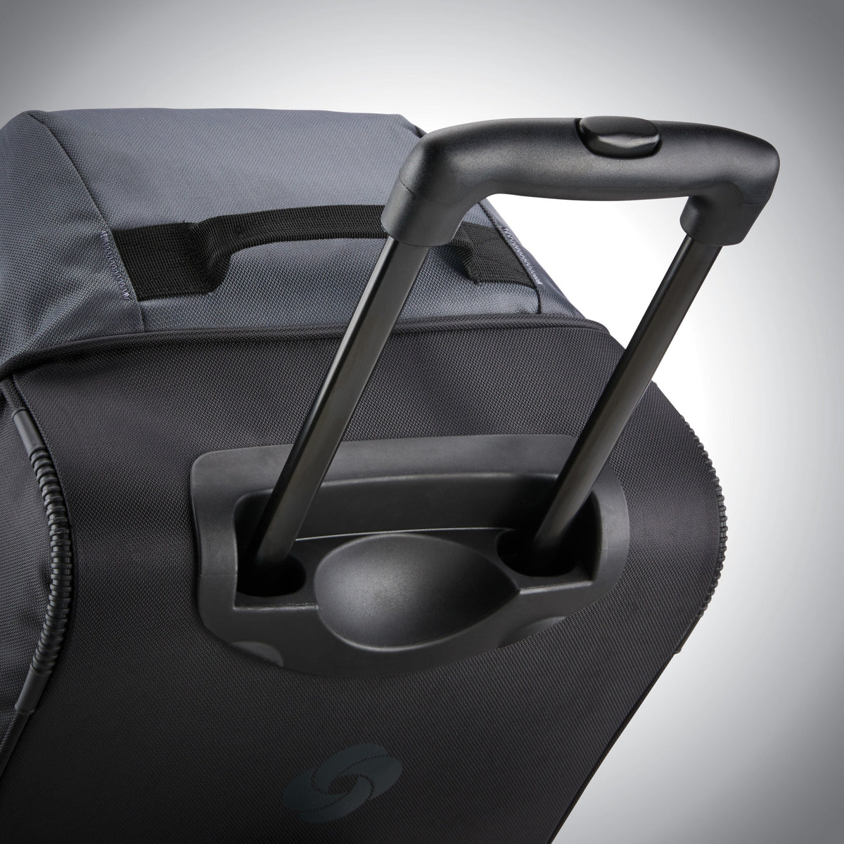 Samsonite Andante 2 Wheeled Duffle 22" in the color Riverrock/Black.