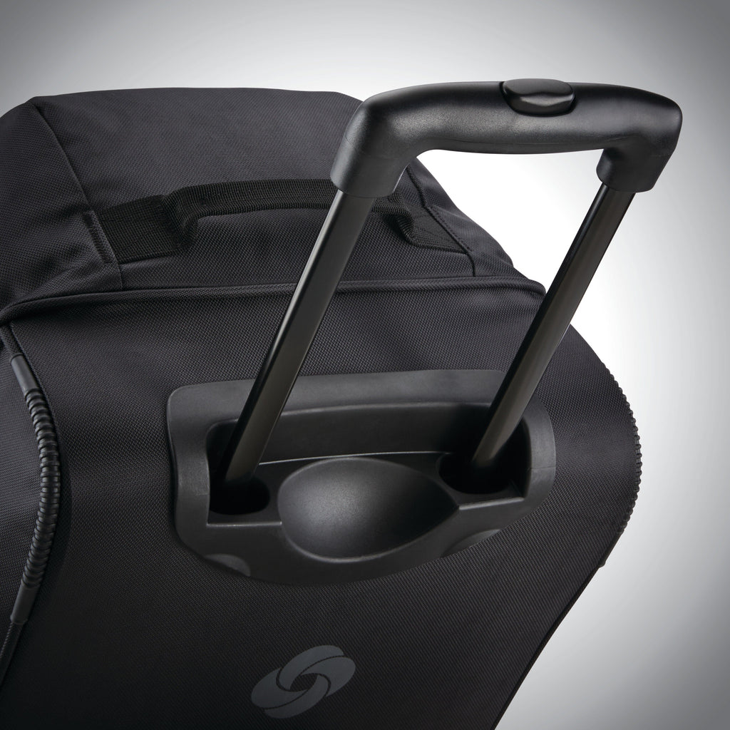 Samsonite Andante 2 Wheeled Duffle 32" in the color Navy/Black.