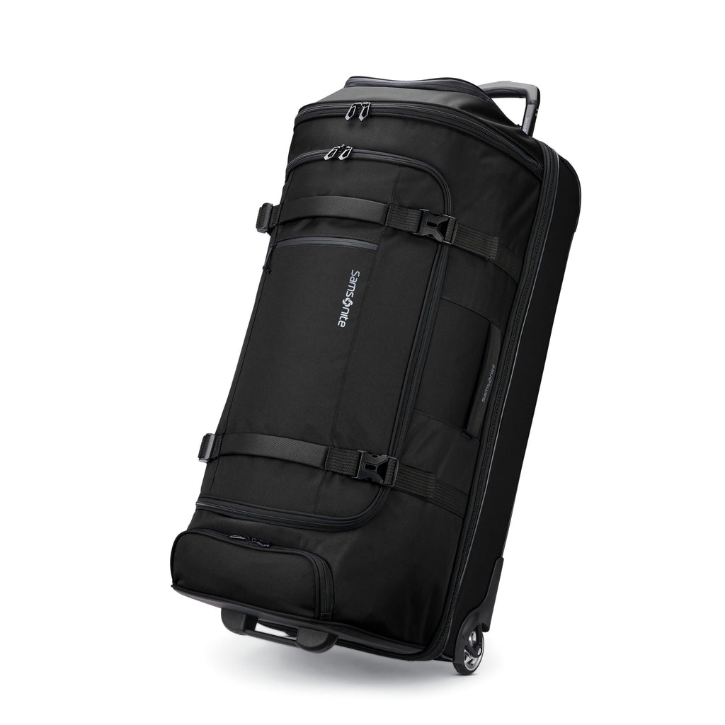 Samsonite Detour Extended Journey 34" Wheeled Duffle in the color New Black.