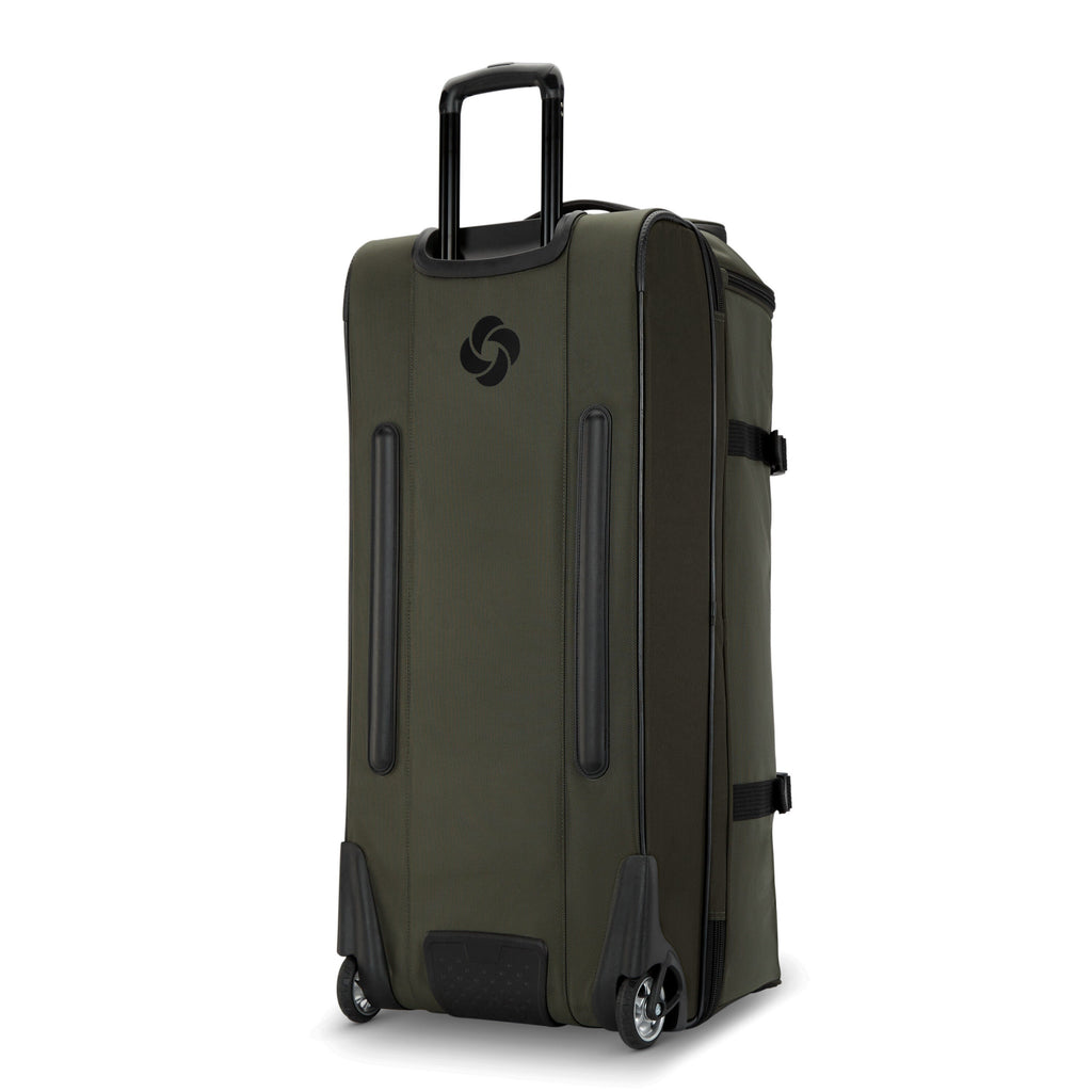 Samsonite Detour Extended Journey 34" Wheeled Duffle in the color Olive.