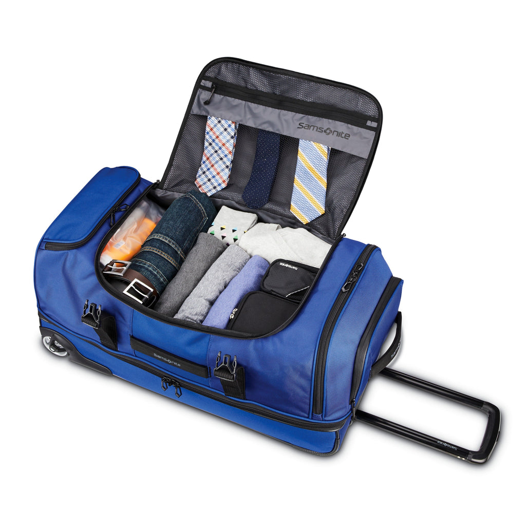 Samsonite Detour Extended Journey 34" Wheeled Duffle in the color Clearance | New Blue.