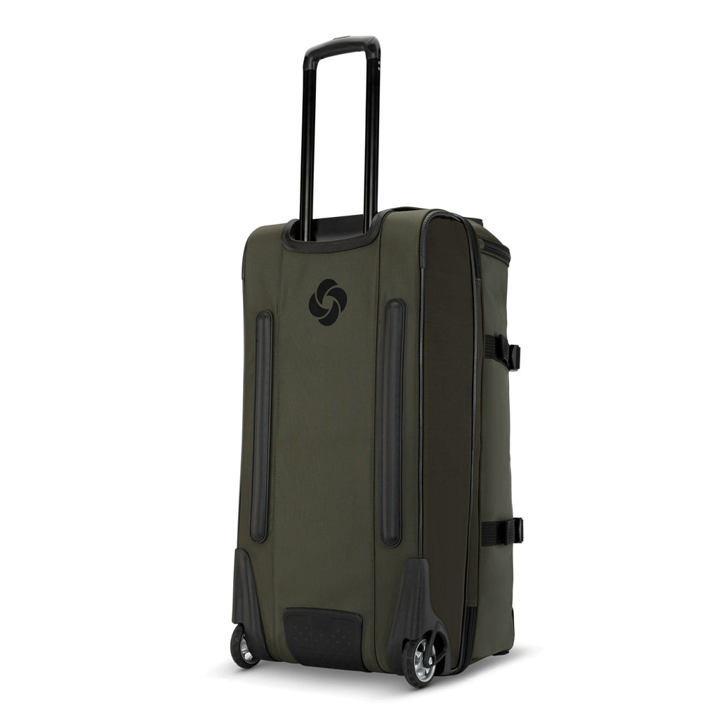 Samsonite Detour Medium Journey 29" Wheeled Duffle in the color Olive.