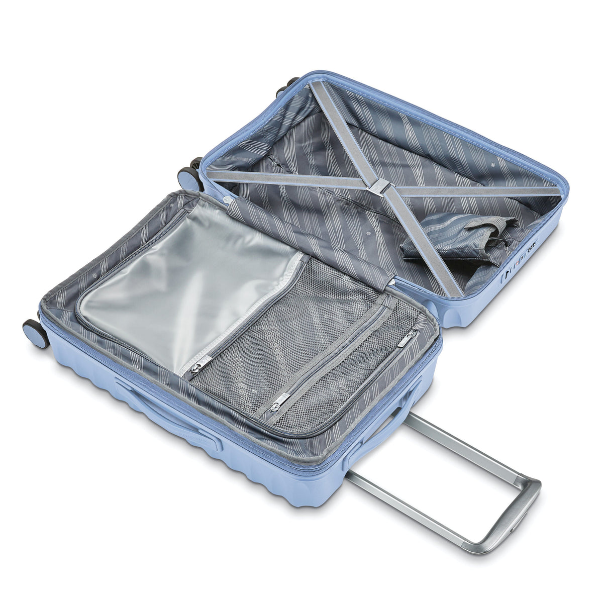 Samsonite Voltage DLX 2 Piece Set in the color Blue.
