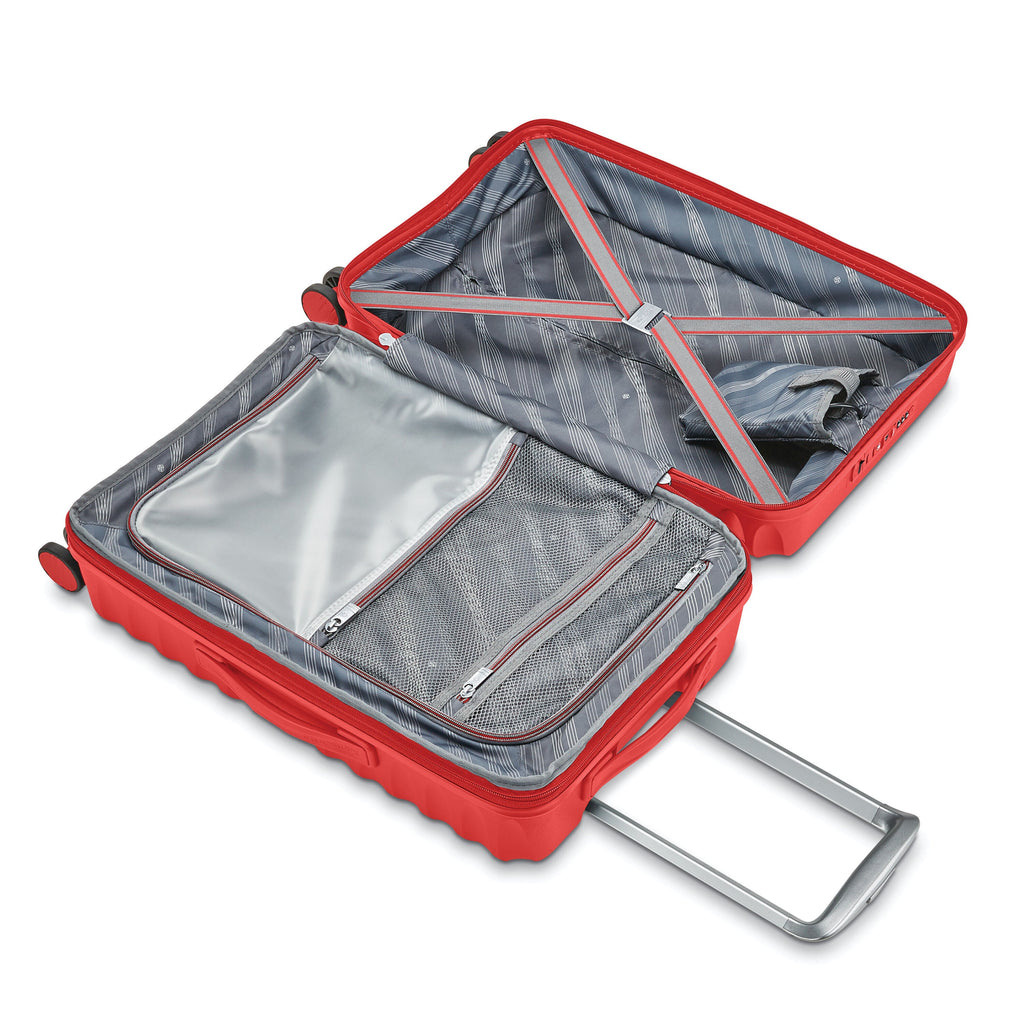 Samsonite Voltage DLX Spinner Carry-On™ in the color Chili Red.