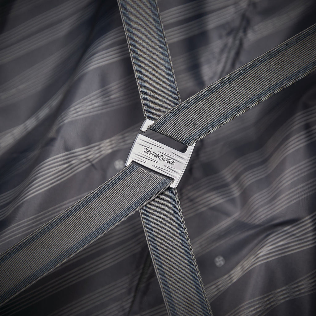 Samsonite Voltage DLX 2 Piece Set in the color Dark Graphite.