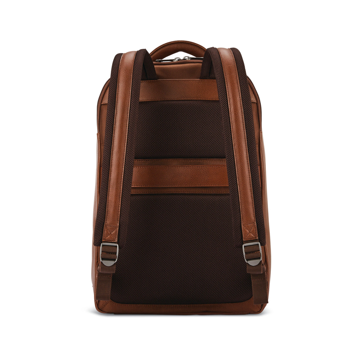 Samsonite Classic Leather Backpack in the color Cognac.