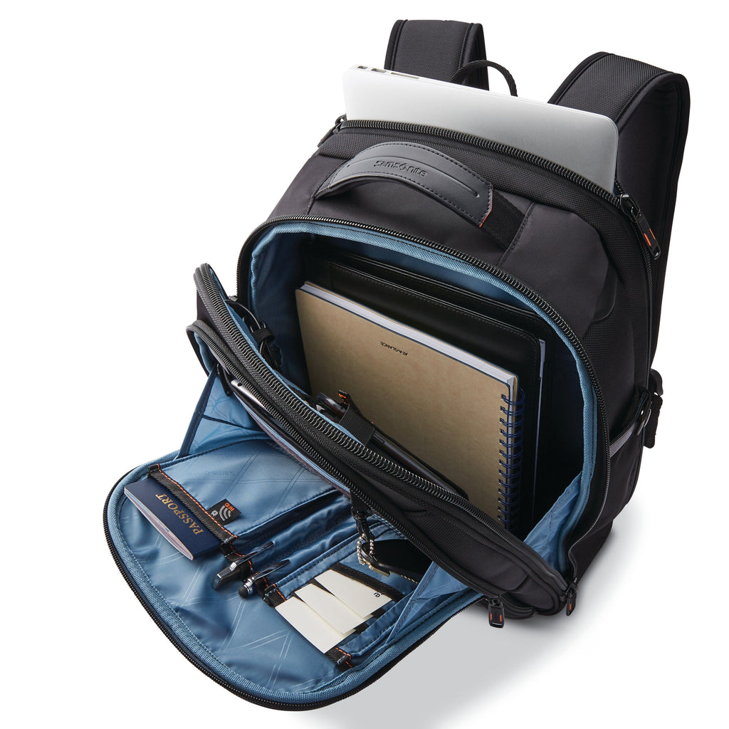 Samsonite Pro Slim Backpack in the color Black.