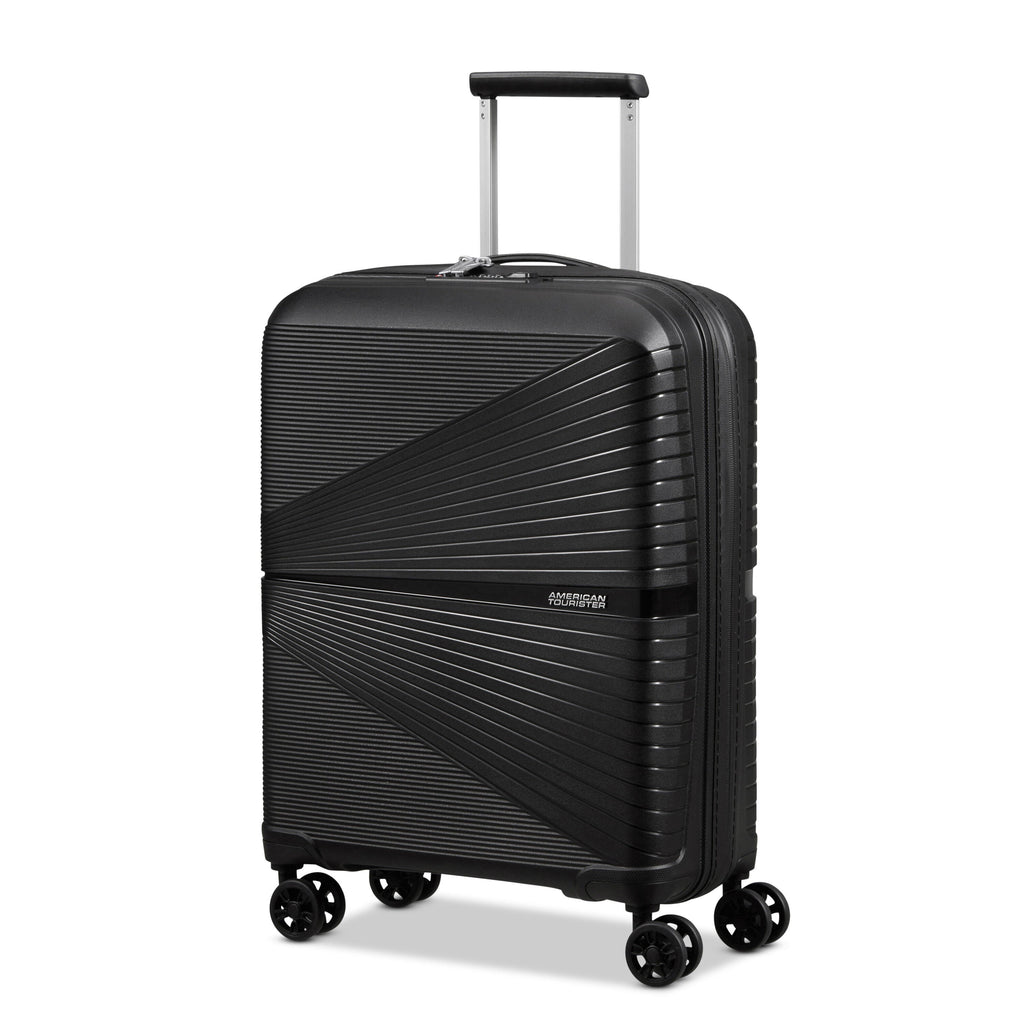 American Tourister Airconic 3 Piece Set in the color Onyx Black.