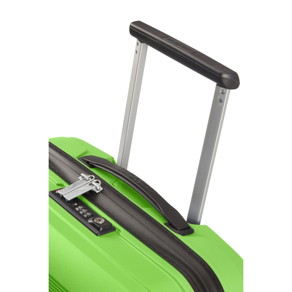 American Tourister Airconic 3 Piece Set in the color Acid Green.