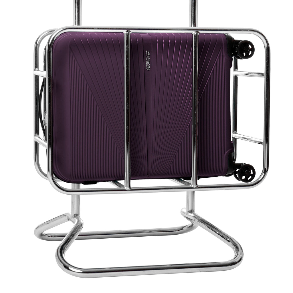 American Tourister Airconic Spinner Carry-On™ in the color Dark Plum.