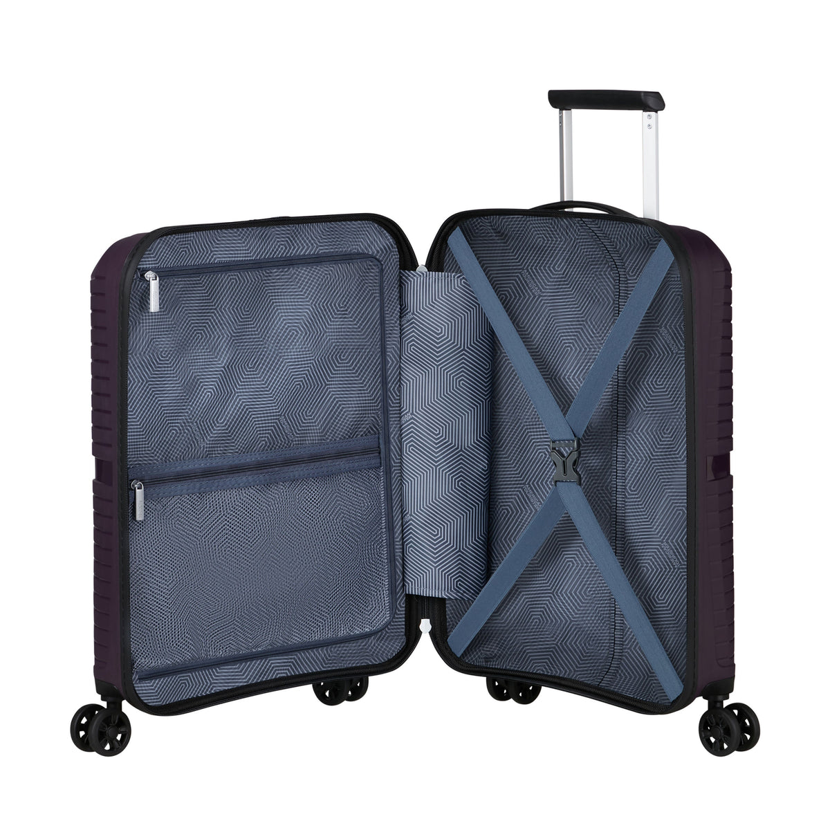 American Tourister Airconic Spinner Carry-On™ in the color Dark Plum.