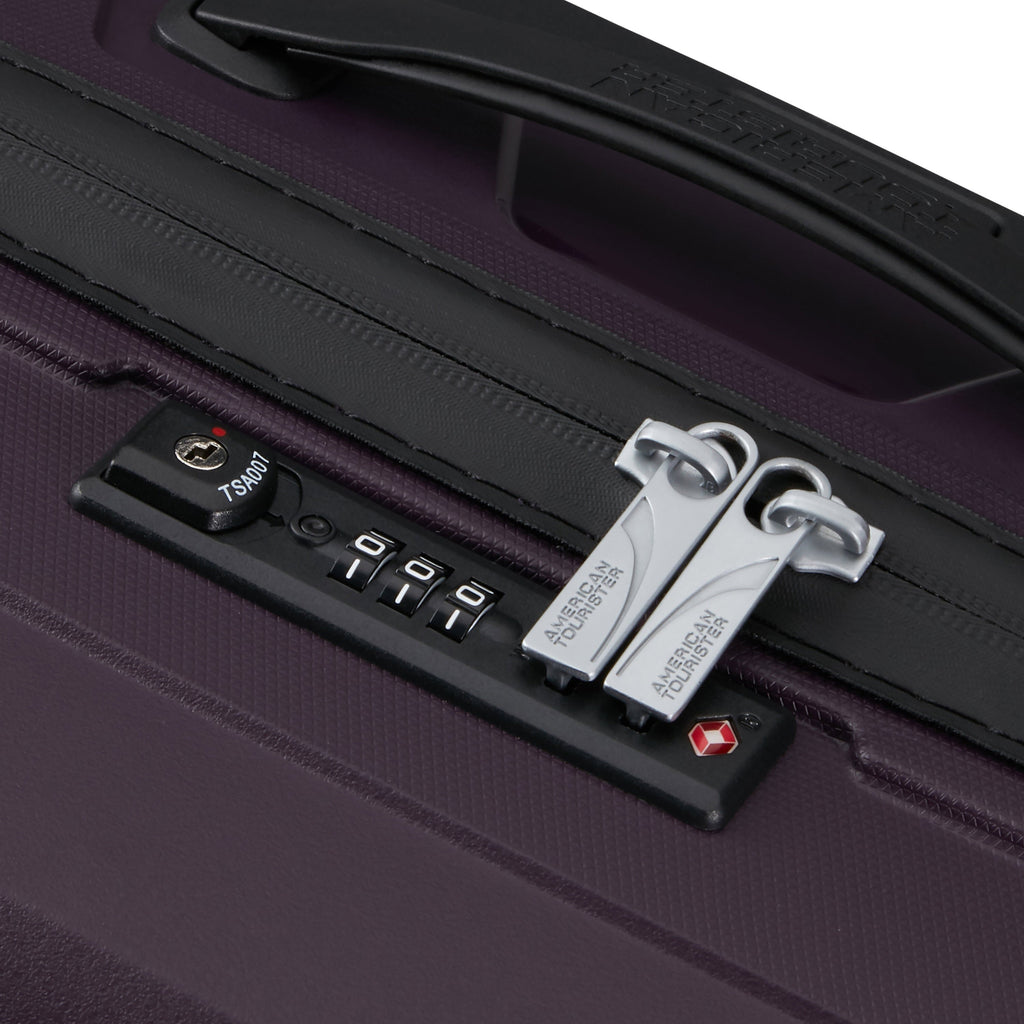 American Tourister Airconic Spinner Carry-On™ in the color Dark Plum.