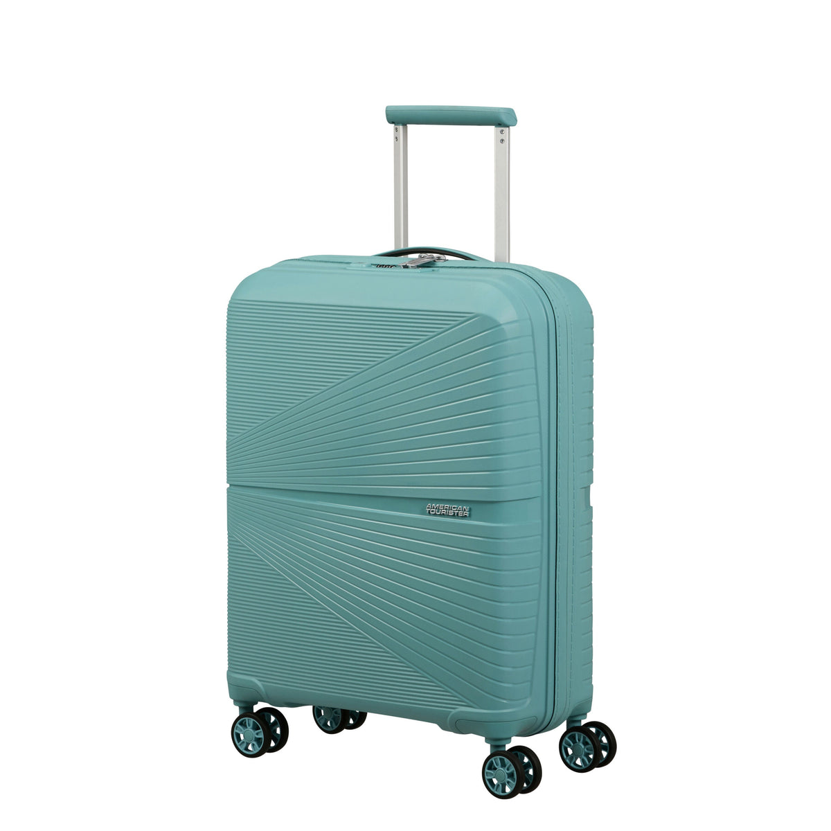 American Tourister Airconic Spinner Carry-On™ in the color Dusty Turquoise.
