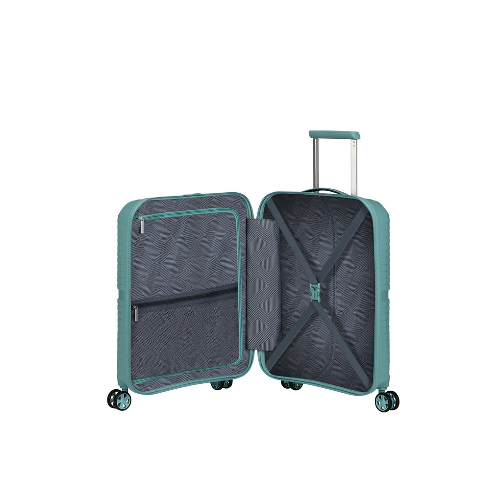American Tourister Airconic Spinner Carry-On™ in the color Dusty Turquoise.