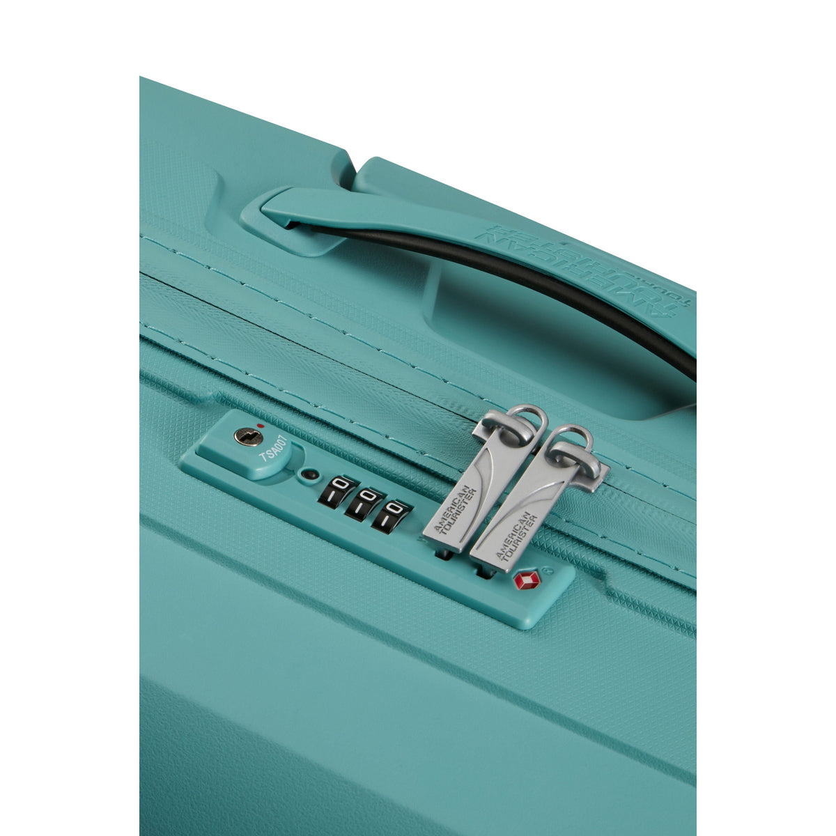 American Tourister Airconic Spinner Carry-On™ in the color Dusty Turquoise.