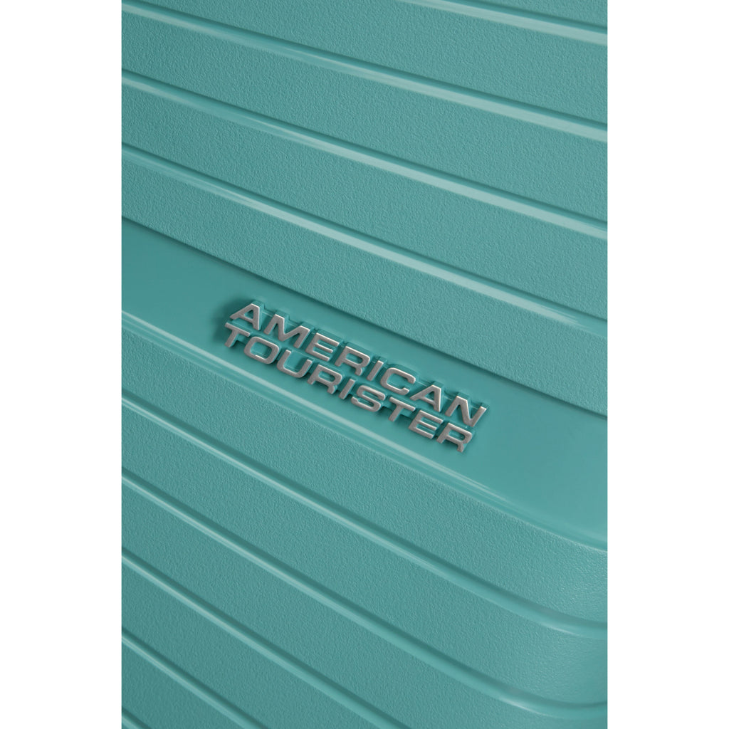 American Tourister Airconic Spinner Carry-On™ in the color Dusty Turquoise.