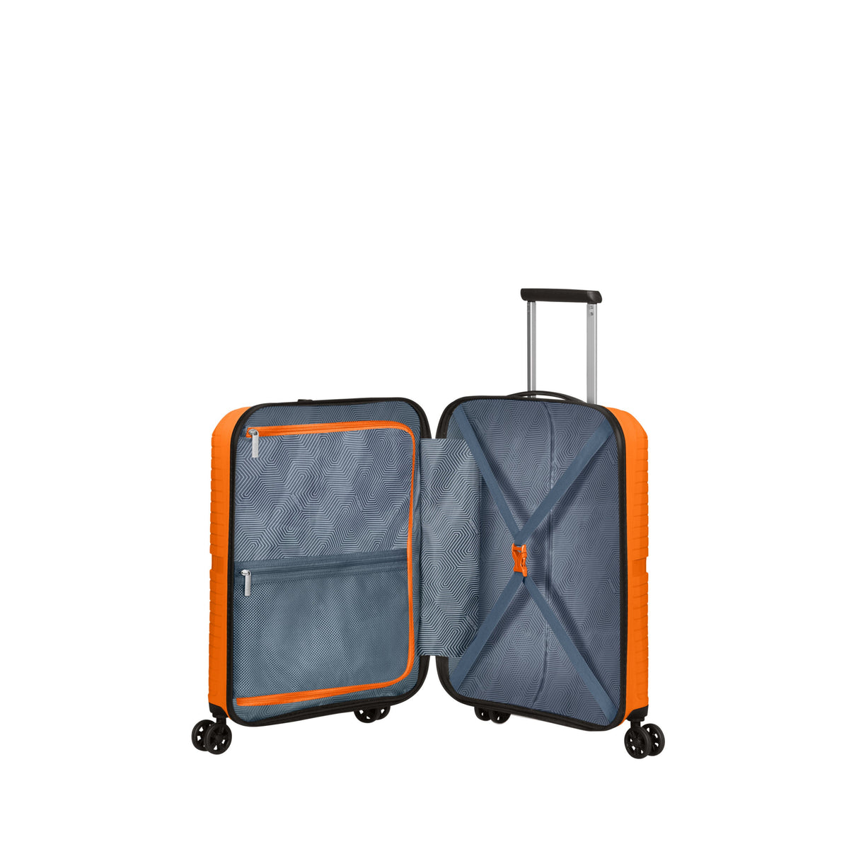 American Tourister Airconic Spinner Carry-On™ in the color Mango Orange.