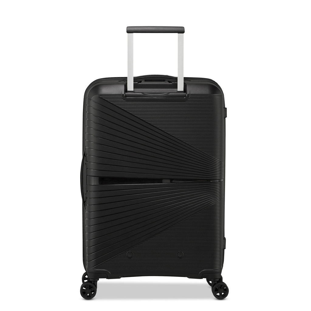American Tourister Airconic Spinner Medium in the color Onyx Black.