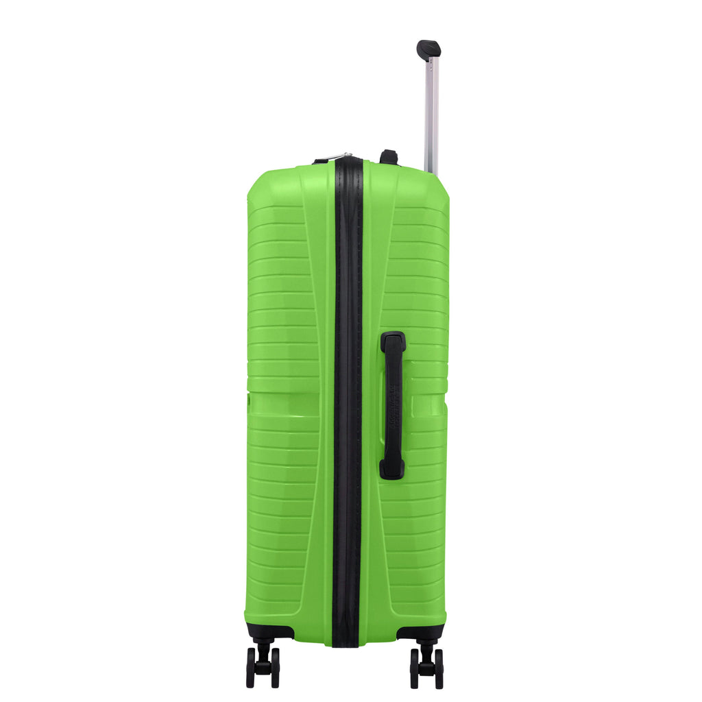 American Tourister Airconic Spinner Medium in the color Acid Green.