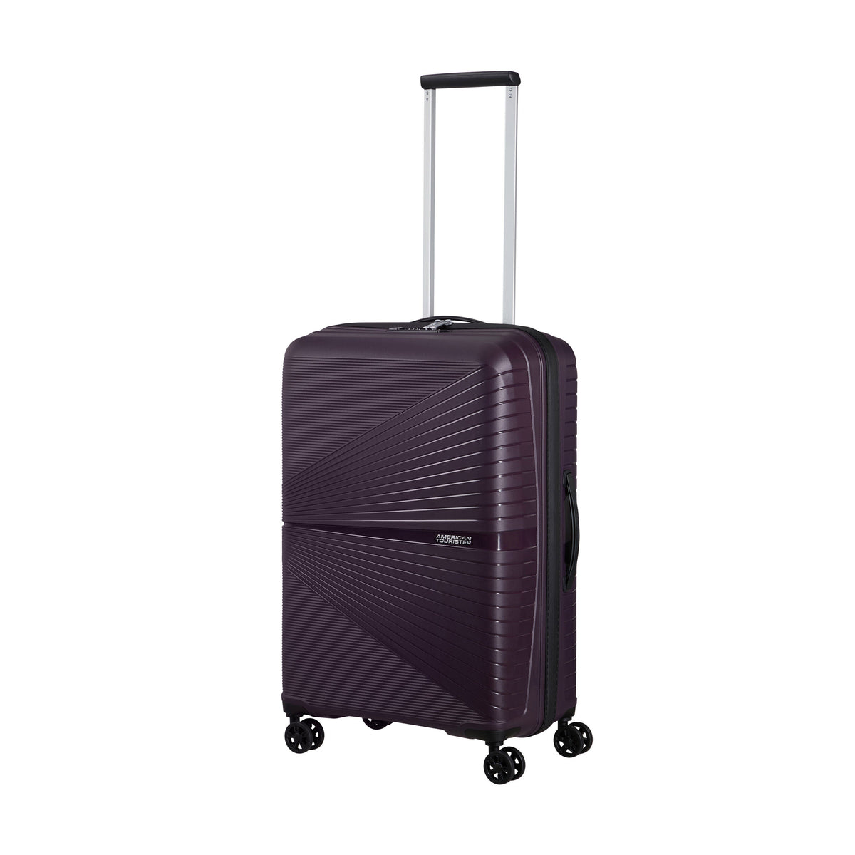 American Tourister Airconic Spinner Medium in the color Dark Plum.