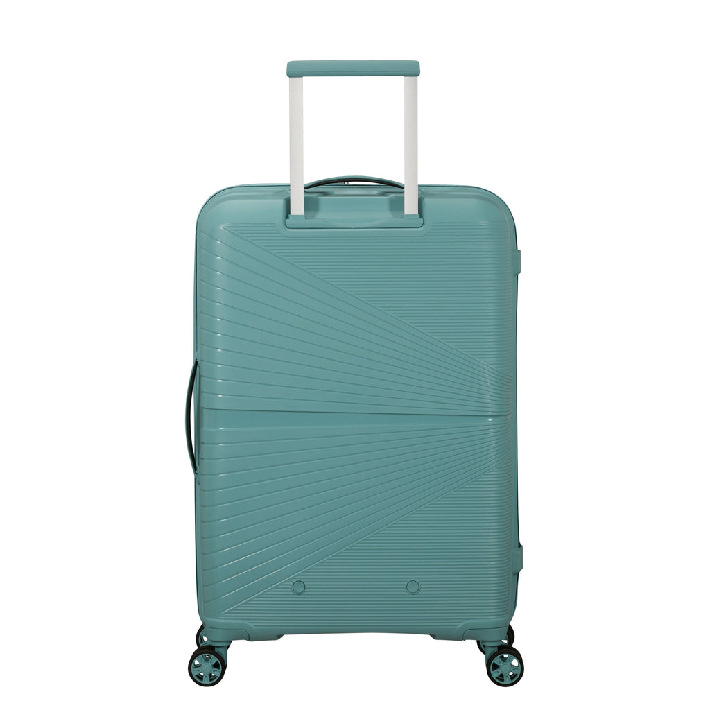 American Tourister Airconic Spinner Medium in the color Dusty Turquoise.