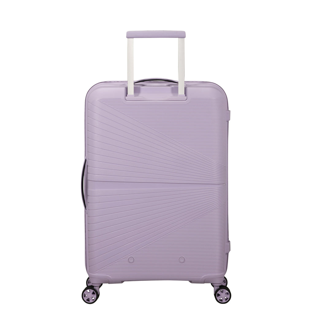 American Tourister Airconic Spinner Medium in the color Stormy Lilac.