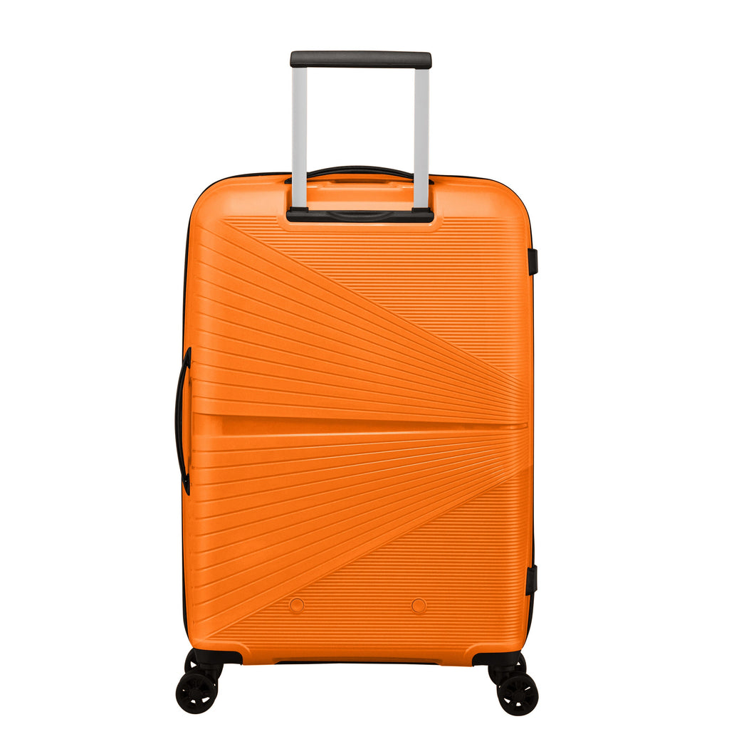 American Tourister Airconic Spinner Medium in the color Mango Orange.