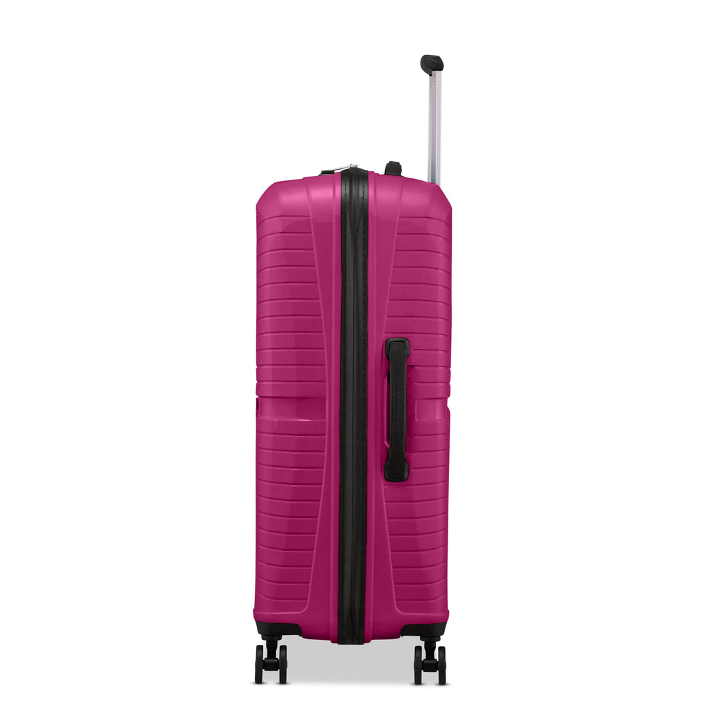 American Tourister Airconic Spinner Medium in the color Deep Orchid.