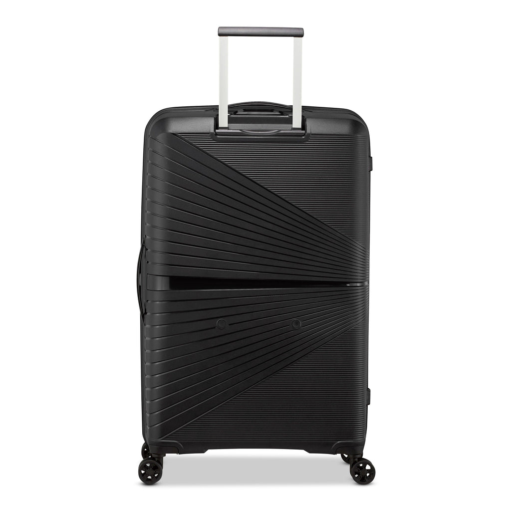 American Tourister Airconic Spinner Large in the color Onyx Black.