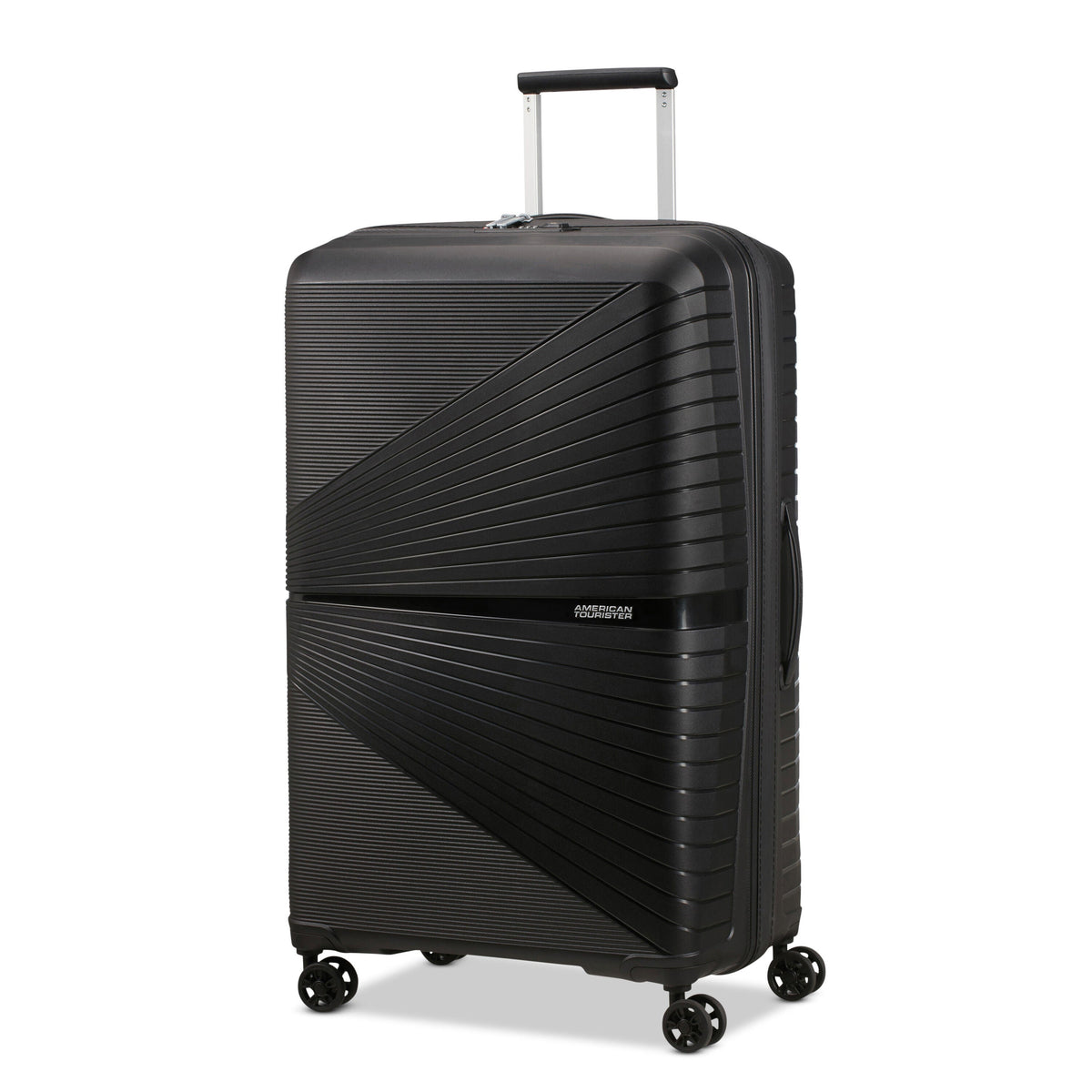 American Tourister Airconic 3 Piece Set in the color Onyx Black.