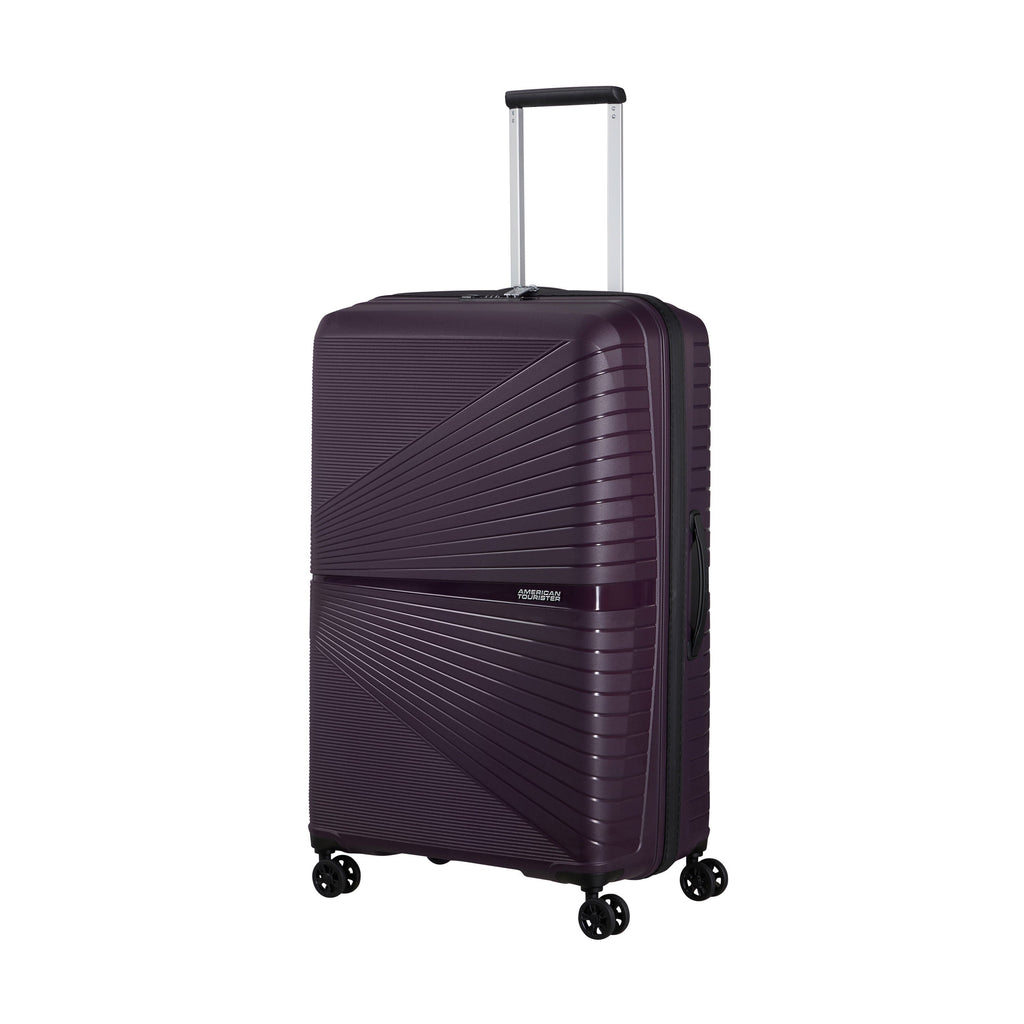 American Tourister Airconic Spinner Large in the color Dark Plum.