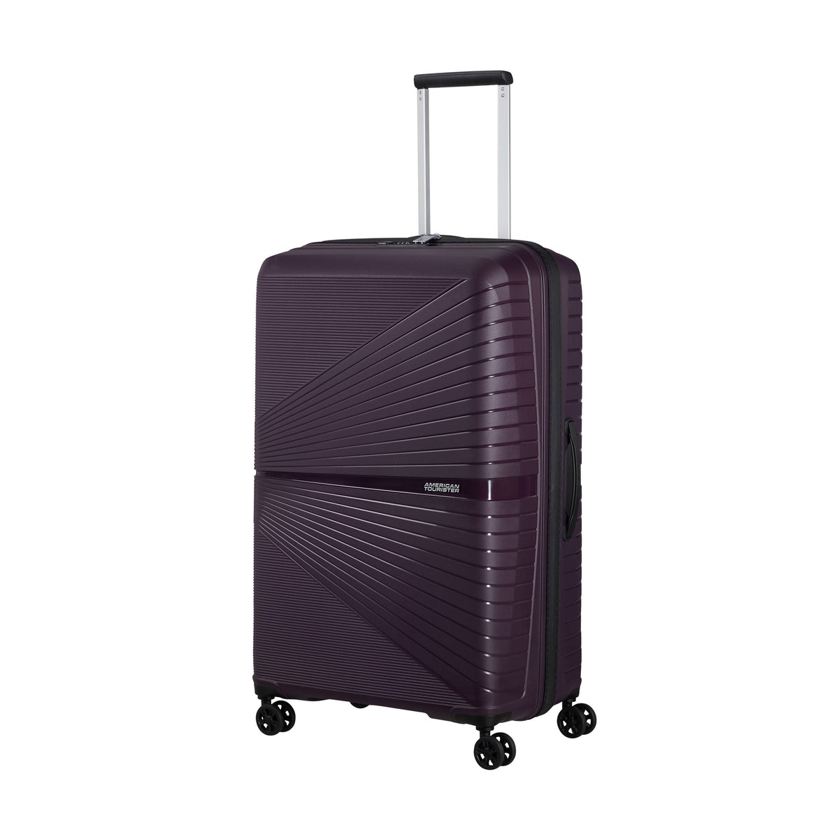 American Tourister Airconic Spinner Large in the color Dark Plum.
