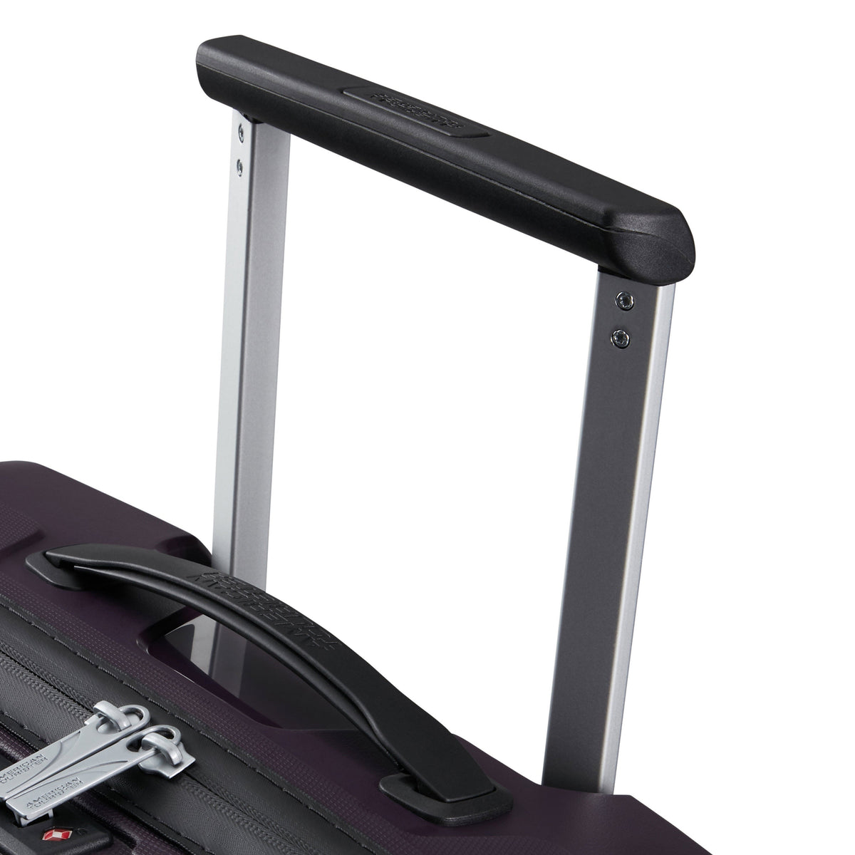 American Tourister Airconic 3 Piece Set in the color Dark Plum.