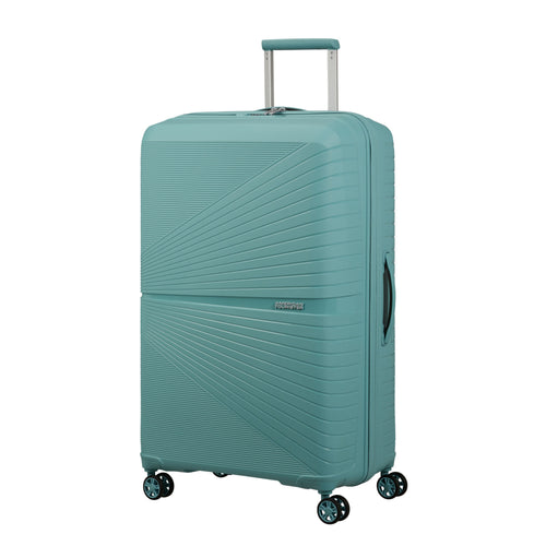 American Tourister Airconic Spinner Large in the color Dusty Turquoise.