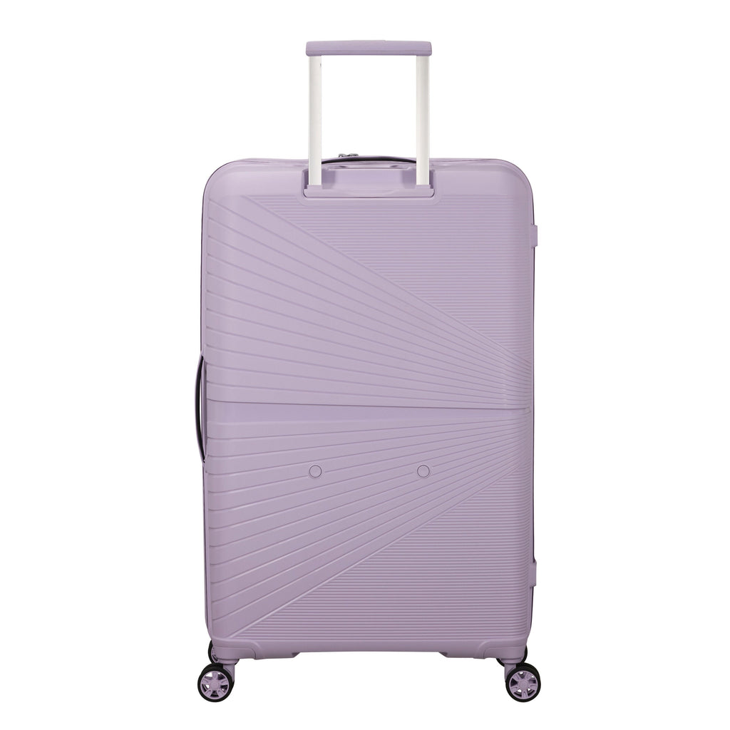 American Tourister Airconic Spinner Large in the color Stormy Lilac.