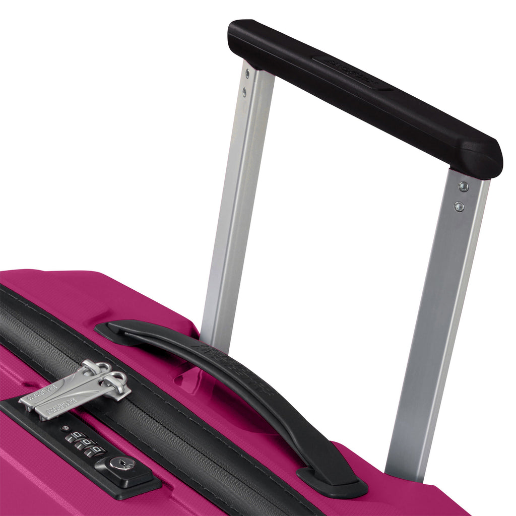 American Tourister Airconic Spinner Large in the color Deep Orchid.