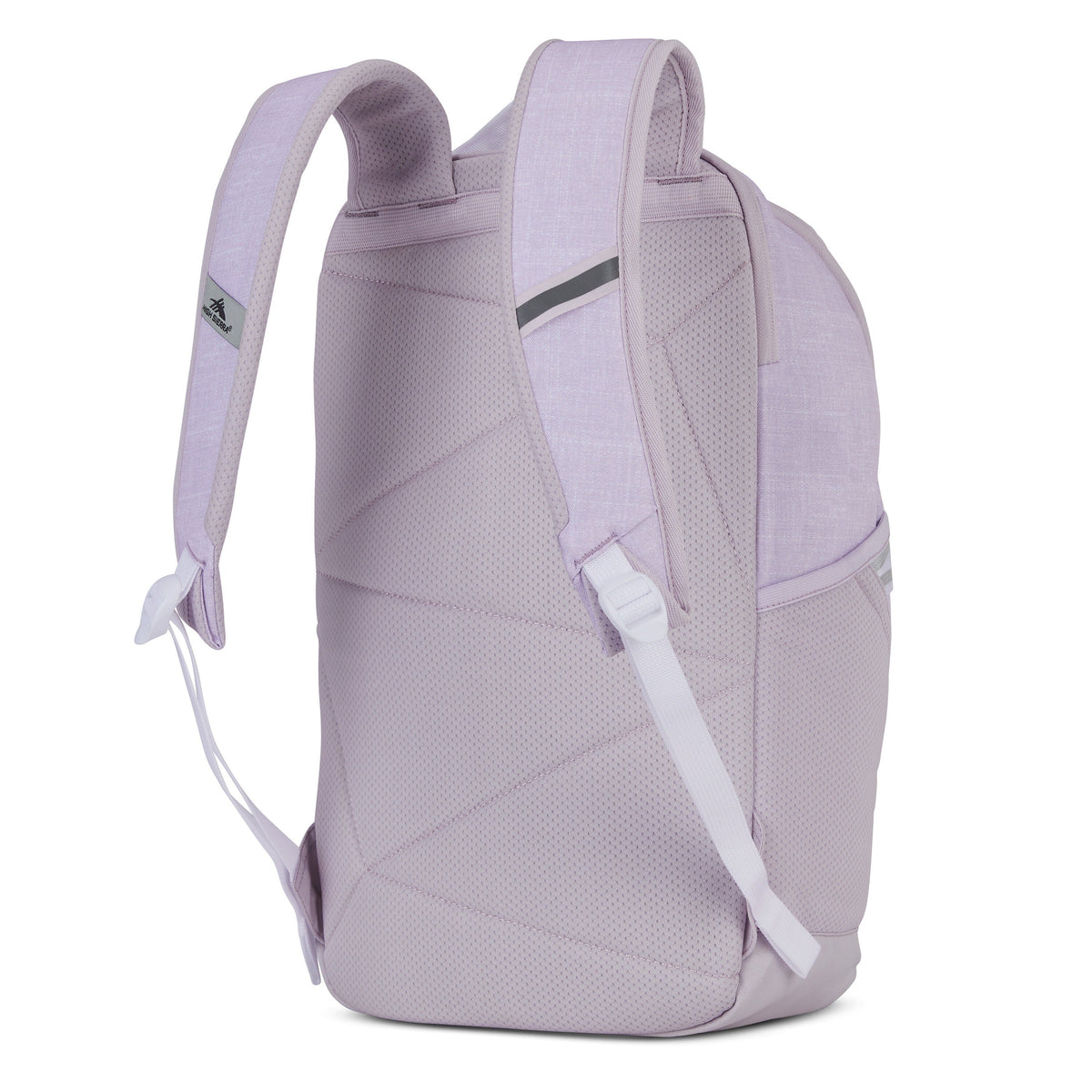 High Sierra BTS Swoop SG Backpack in the color Hushed Orchid Heather.