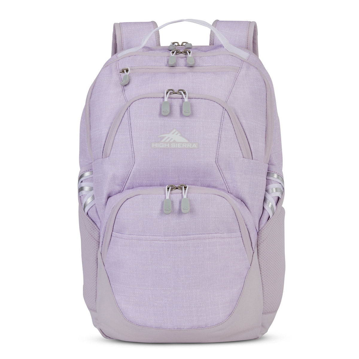 High Sierra BTS Swoop SG Backpack in the color Hushed Orchid Heather.