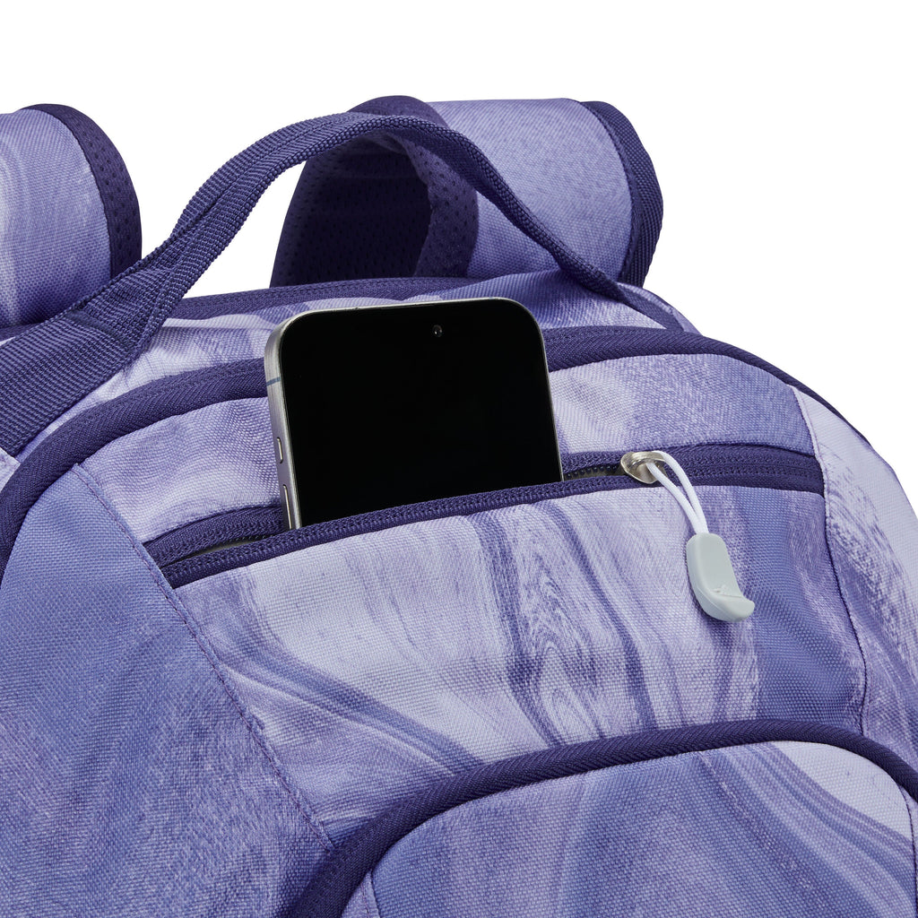 High Sierra BTS Swoop SG Backpack in the color Purple Marble Swirl.