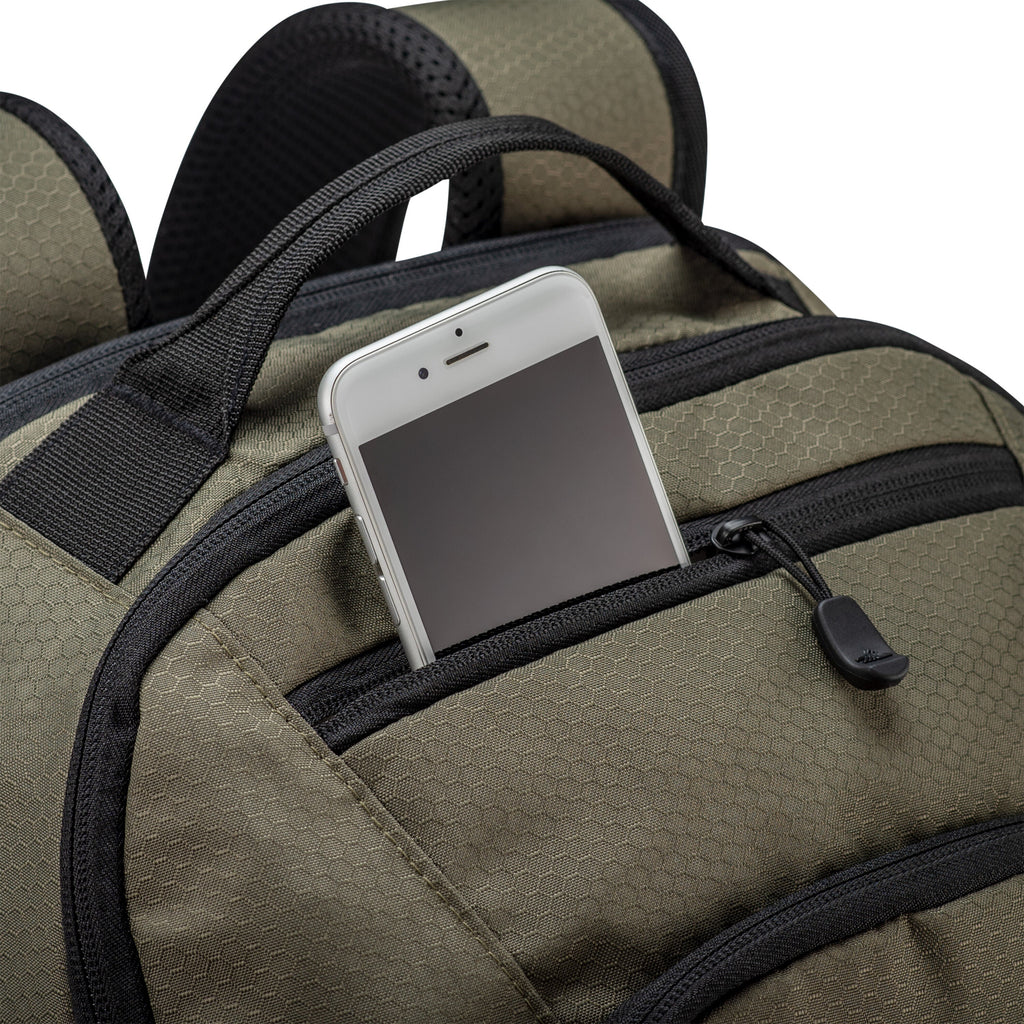 High Sierra BTS Swoop SG Backpack in the color Olive.