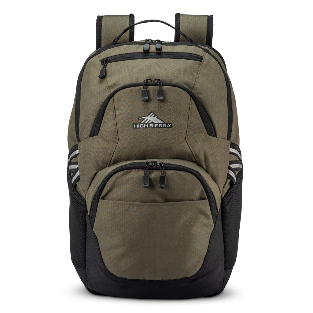 High Sierra BTS Swoop SG Backpack in the color Olive.