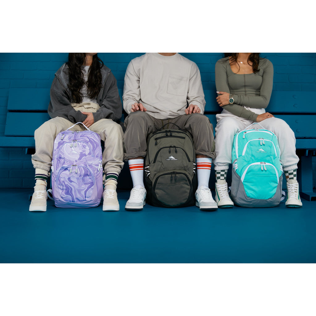 High Sierra BTS Swoop SG Backpack in the color Olive.