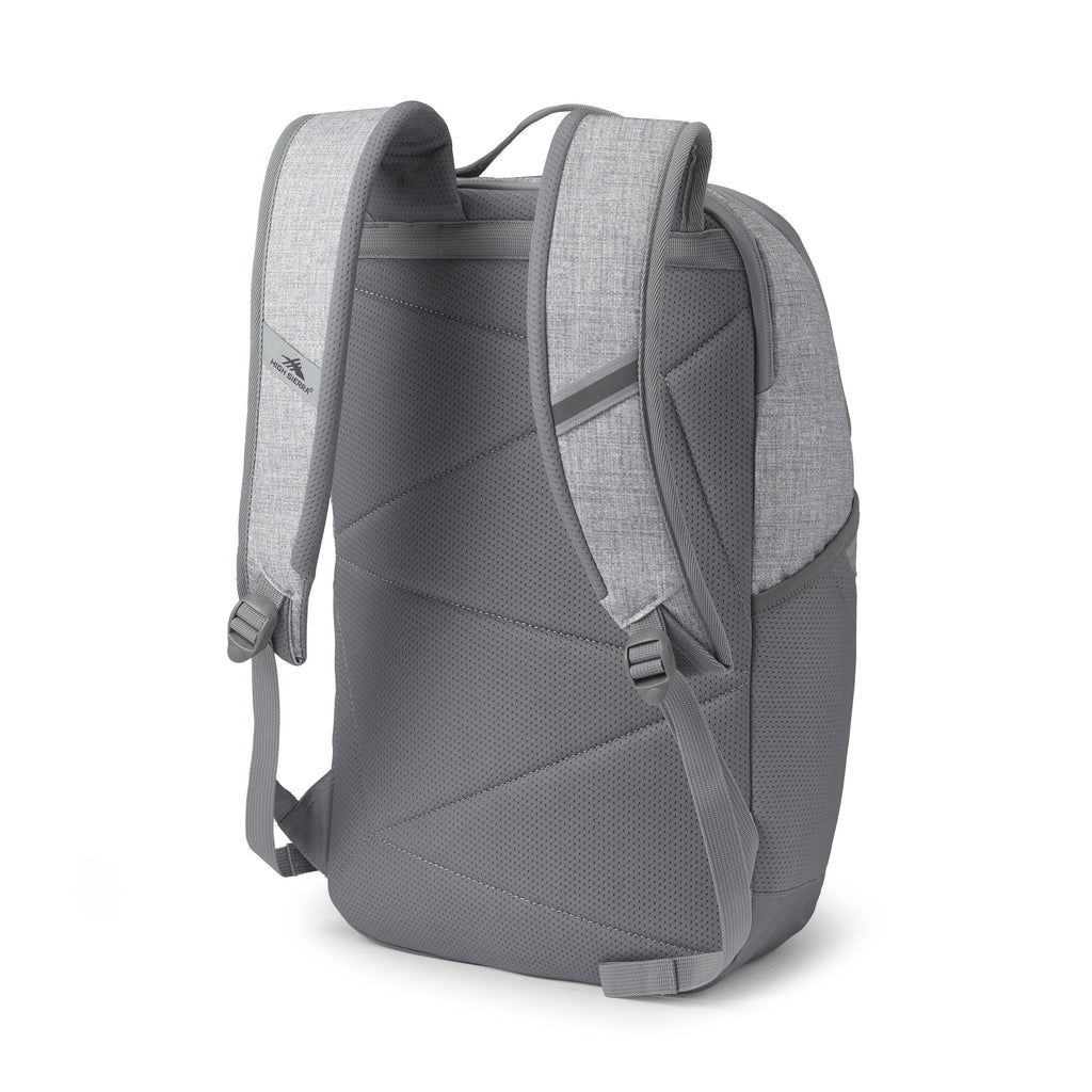 High Sierra BTS Swoop SG Backpack in the color Silver Heather.