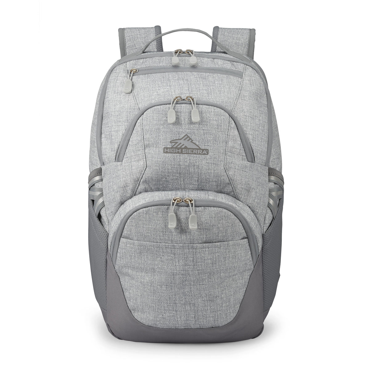 High Sierra BTS Swoop SG Backpack in the color Silver Heather.
