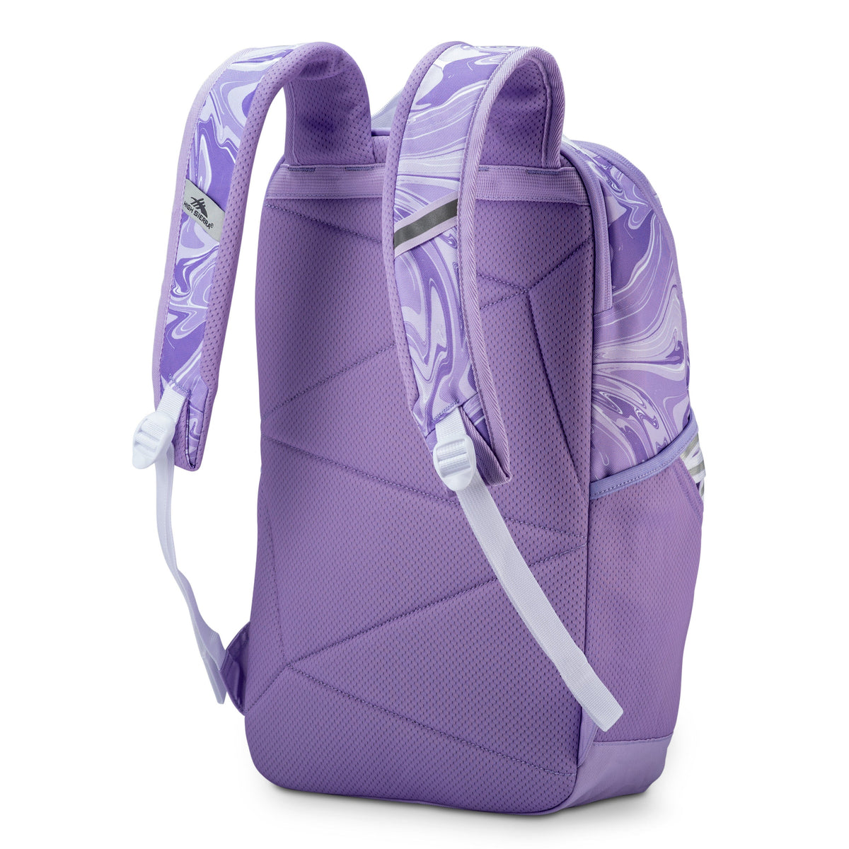 High Sierra BTS Swoop SG Backpack in the color Marble Lavender.