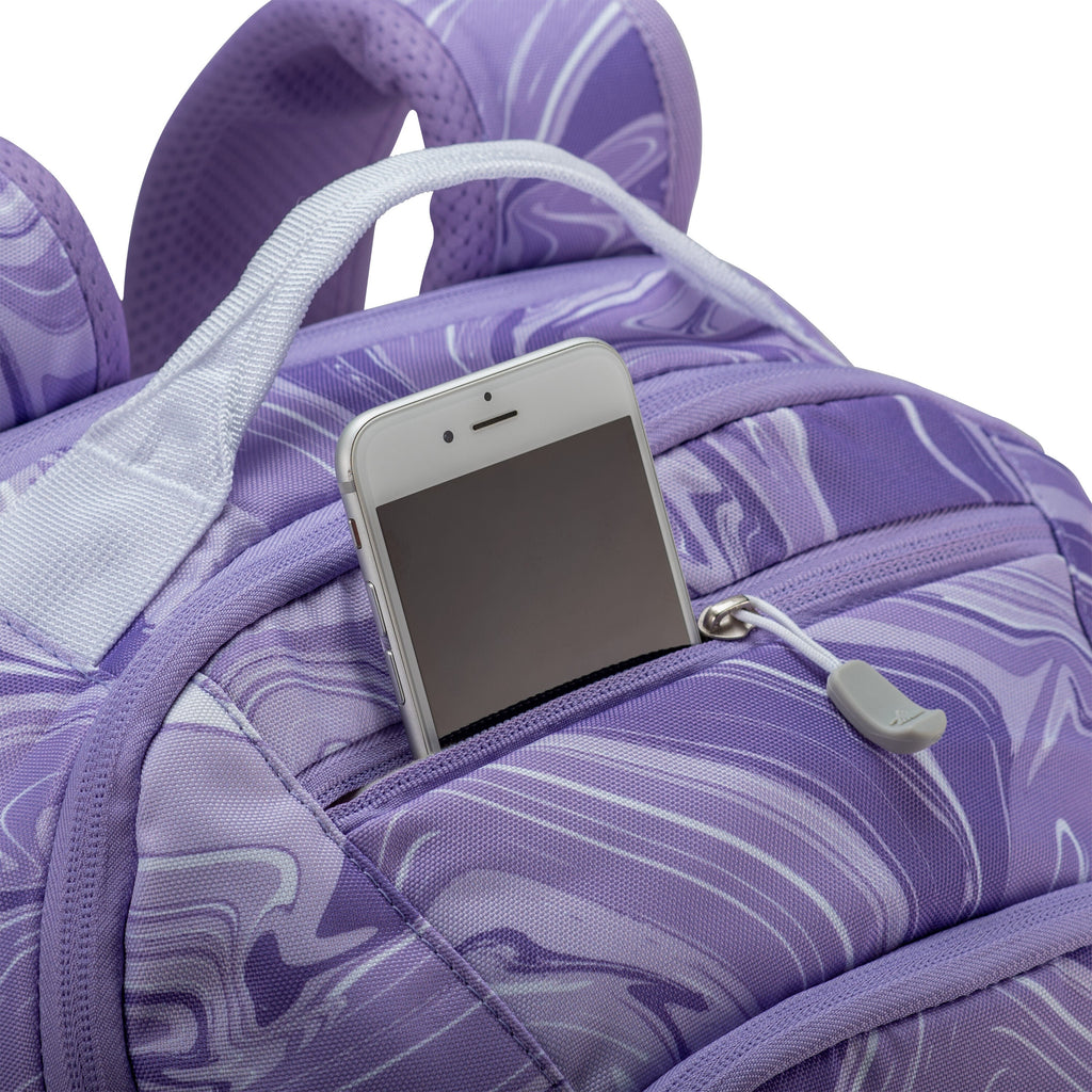 High Sierra BTS Swoop SG Backpack in the color Marble Lavender.