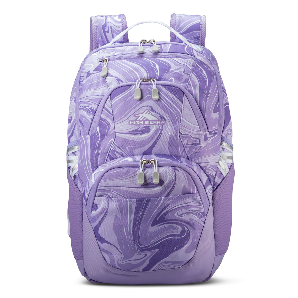 High Sierra BTS Swoop SG Backpack in the color Marble Lavender.