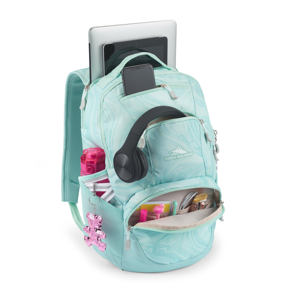 High Sierra BTS Swoop SG Backpack in the color Marble.